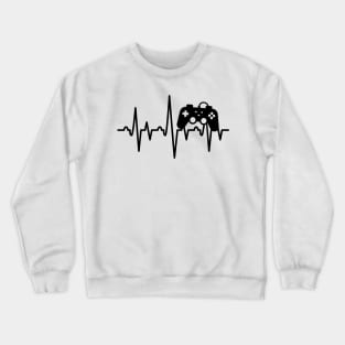 Game Control Heartbeat Crewneck Sweatshirt